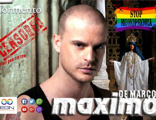 Maximo De Marco with his gay music video “Tormento”, wins the “Gay Icon Music Award 2021“, as the best gay-themed music video in history!